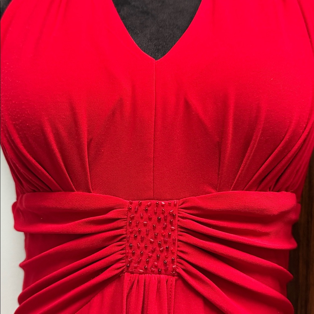 Coldwater Creek Vibrant Red Midi Dress - Picture 5 of 5